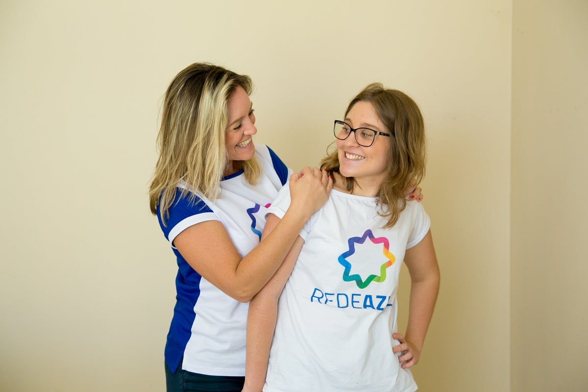 Elaine Marques e Alicia Marques Escudero