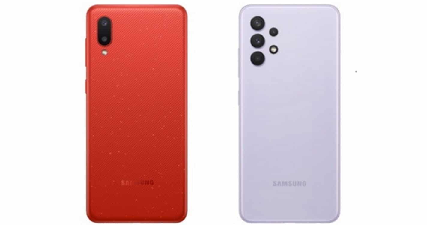 Samsung confirmou chegada e início das vendas do Galaxy A02 e do A32 no Brasil a partir desta quarta (03/03)