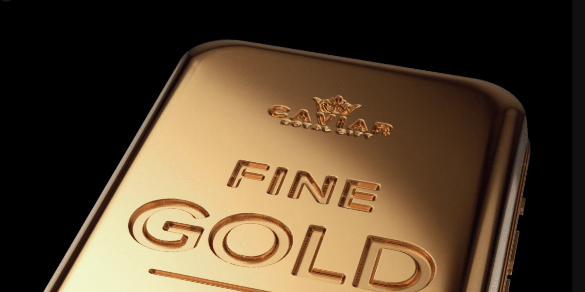 Barra de ouro da Caviar divulgada em teaser