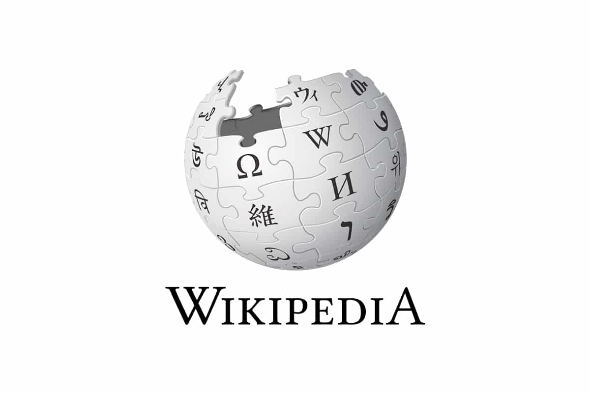 logo do wikipedia em fundo branco