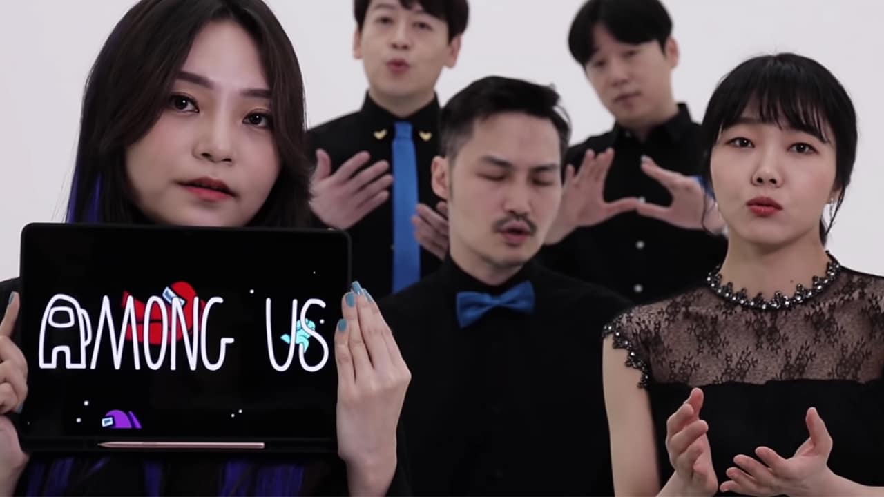 Coral MayTree reproduzindo efeitos sonoros de Among Us