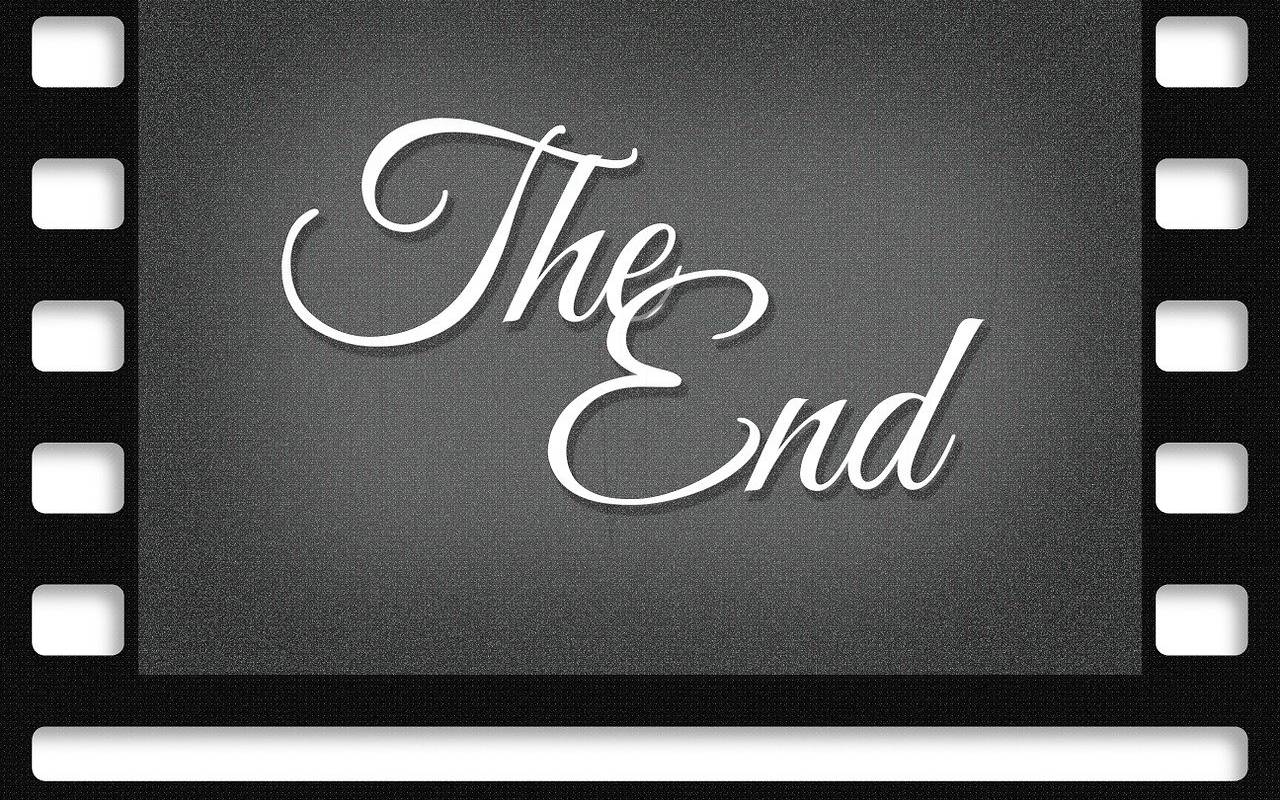 imagem de encerramento de um filme para ilustrar o Google encerrando Play Filmes