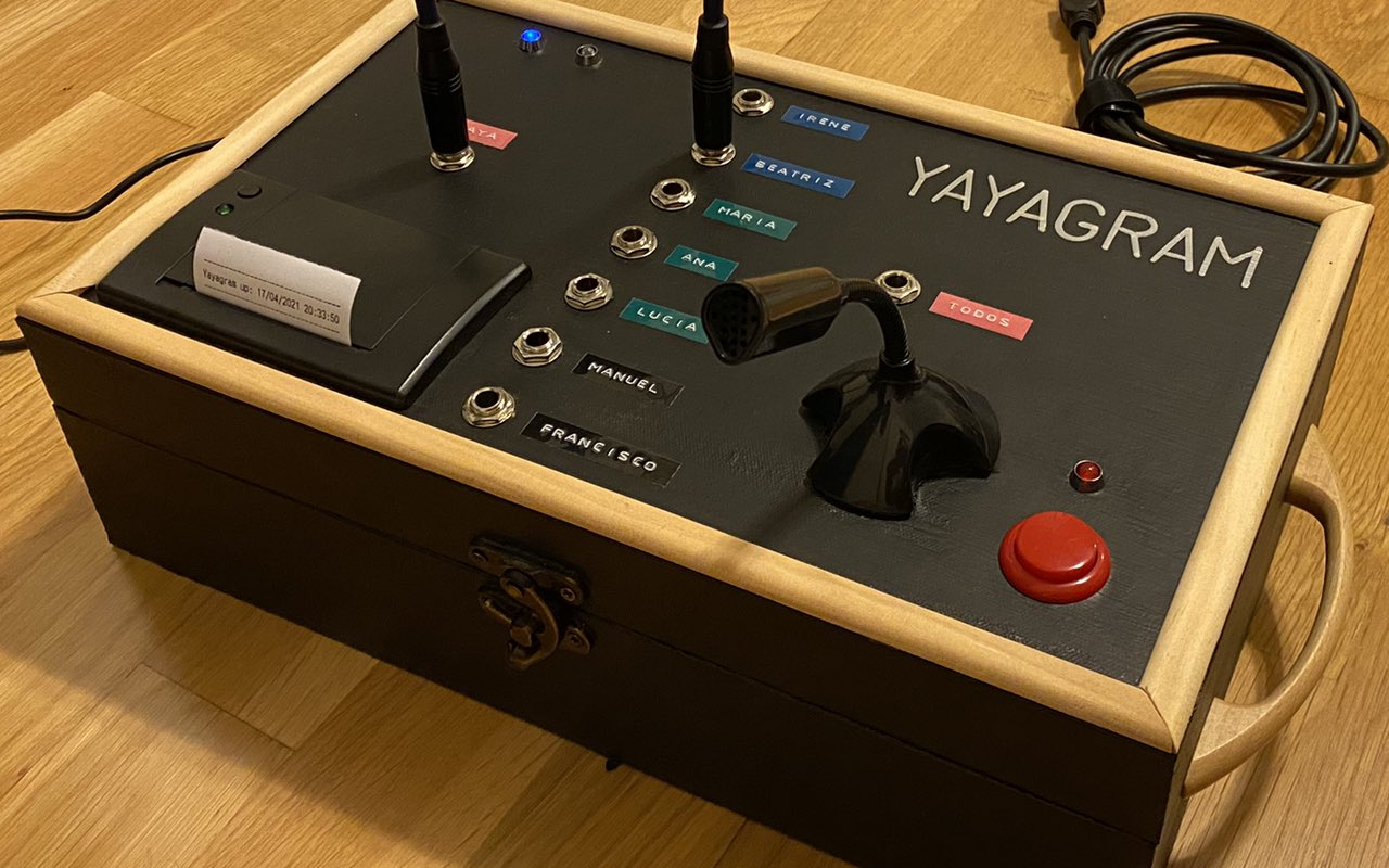 Yayagram, a máquina física do Telegram