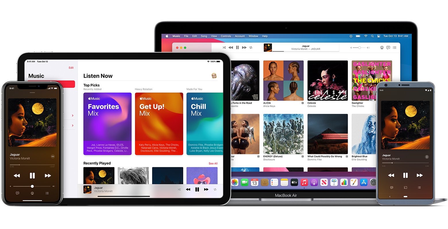 Aplicativo Apple Music que está no centro dos apontamentos de violação de regras da Comissão Europeia sobre competição