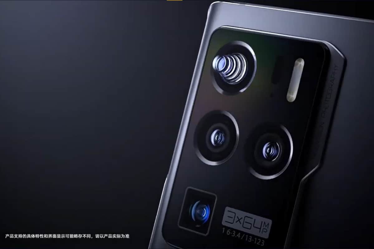 Imagem das câmeras do ZTE Axon 30 Ultra