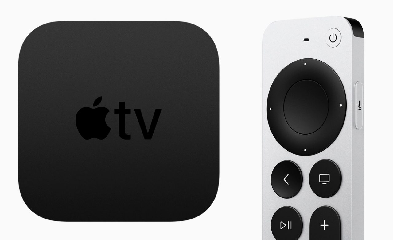 Apple TV e o controle Siri Remote