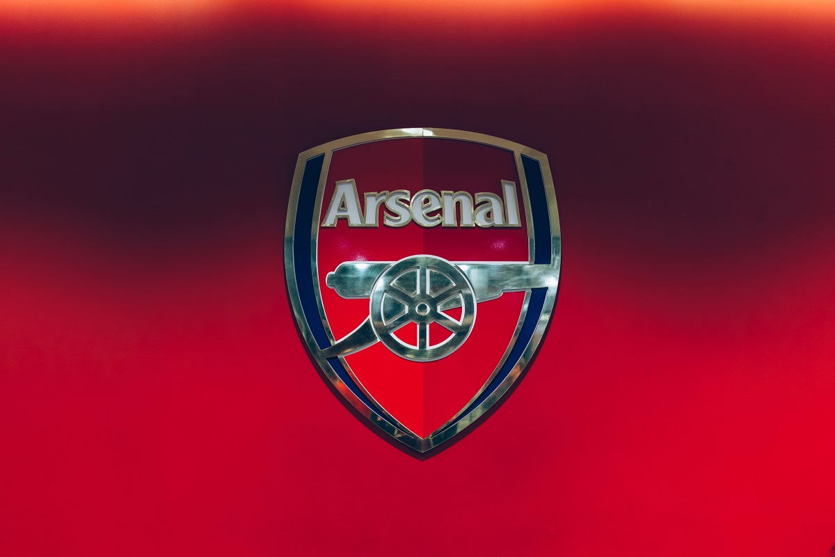 Brasão do Arsenal, clube de futebol inglês