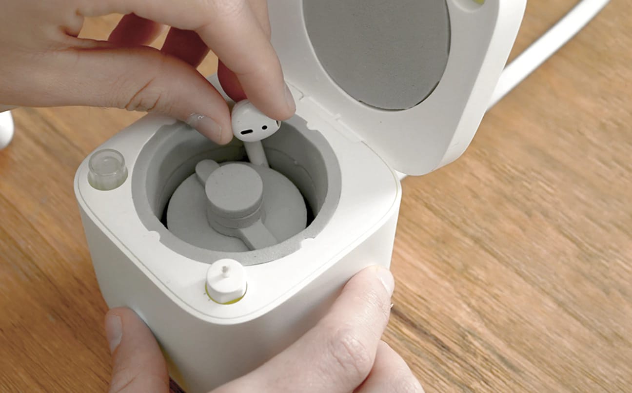 Máquina de lavar de automática para Airpods