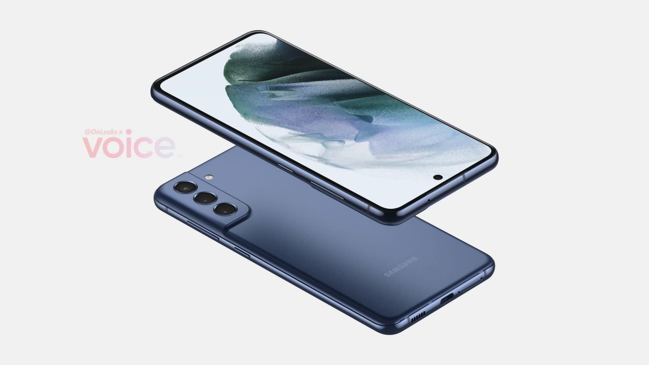 Render do Galaxy S21 FE