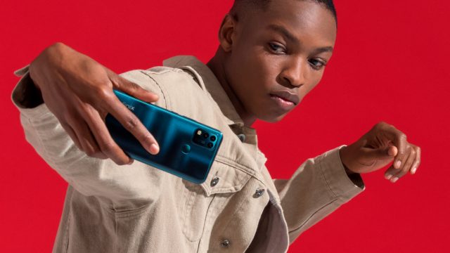 Imagem de divulgação do Infinix Hot 10 Play