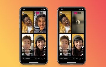 Instagram Live ganha opções para desligar vídeo e mutar som