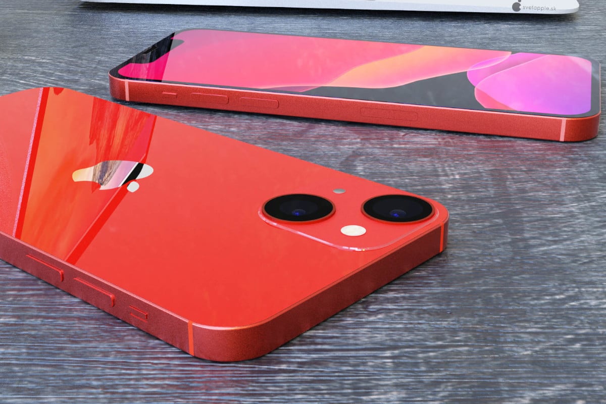 Renders 3D de como será o iPhone 13 mini