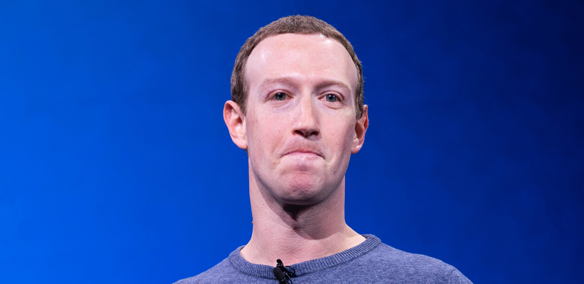 mark zuckerberg em conferência keynote. Facebook está preocupado em como nova política da Apple pode afetar seus lucros