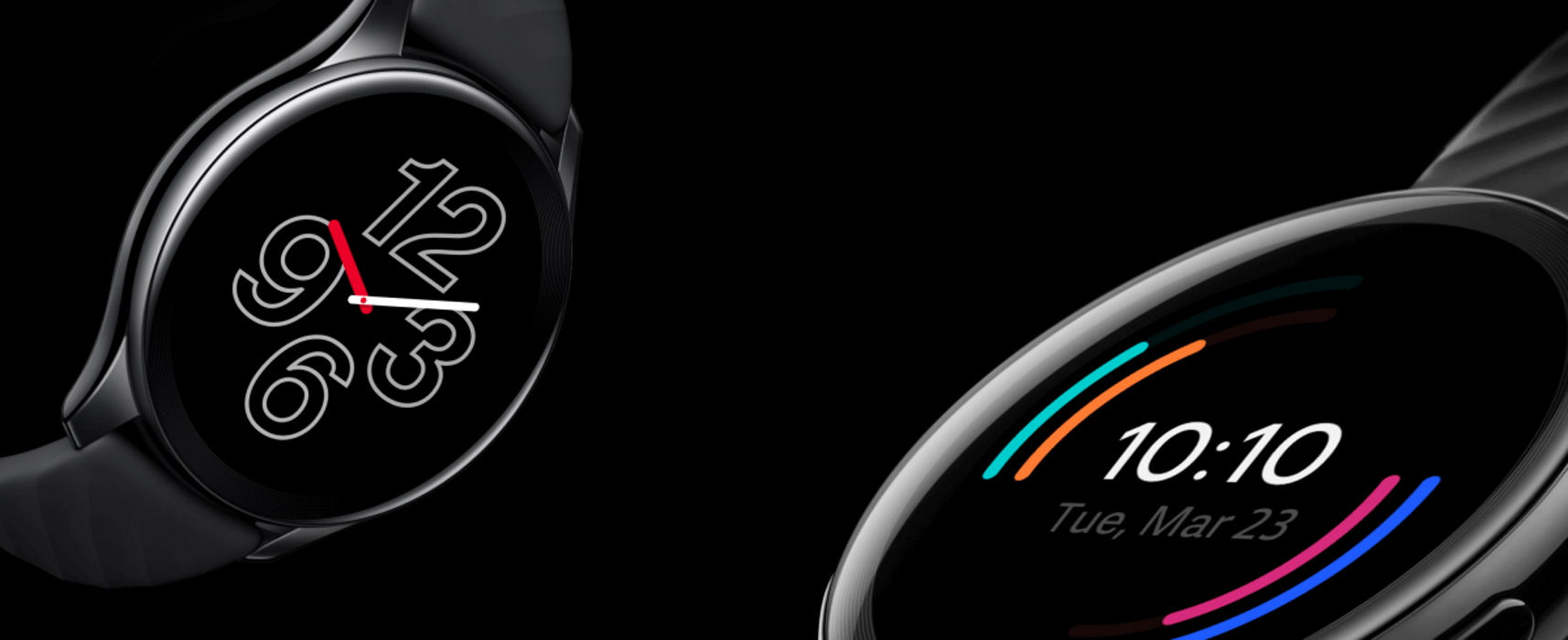 Imagem mostra o OnePlus Watch, que terá função Always-on display com nova atualização disponibilizada pela marca