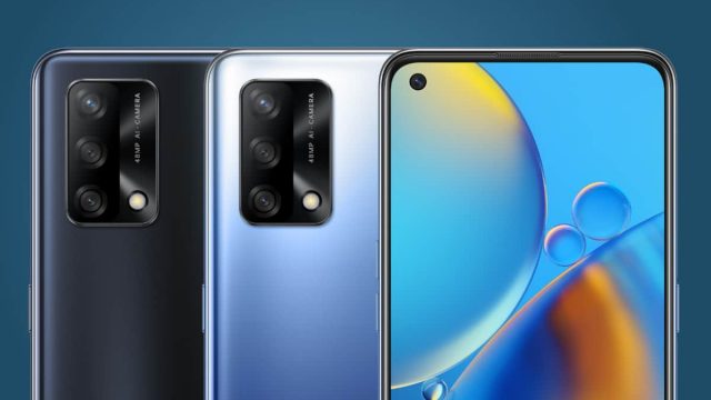 Imagens do celular Oppo A74 lançado no mercado asiático