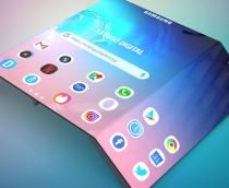 Nova patente da Samsung mostra celular dobrável com tela total