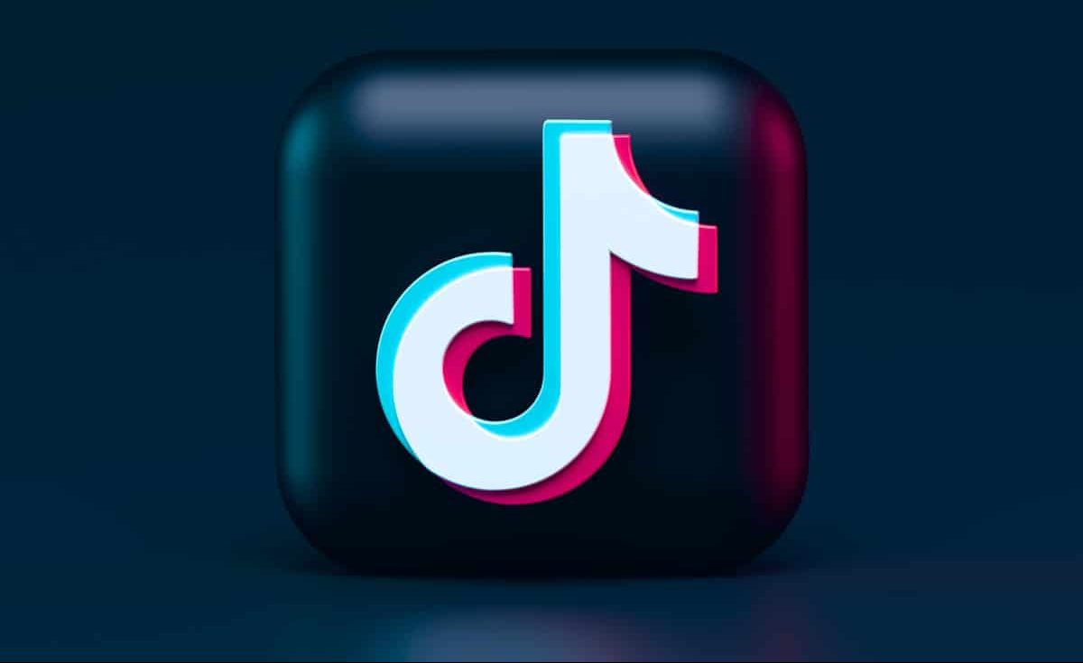 Imagem 3D do ícone do TikTok