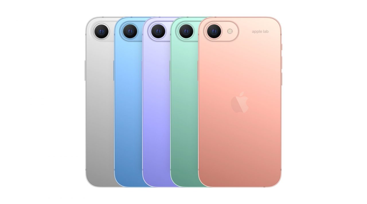 Imagens conceituais de um novo iPhone SE