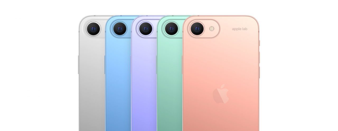 Imagens conceituais de um novo iPhone SE