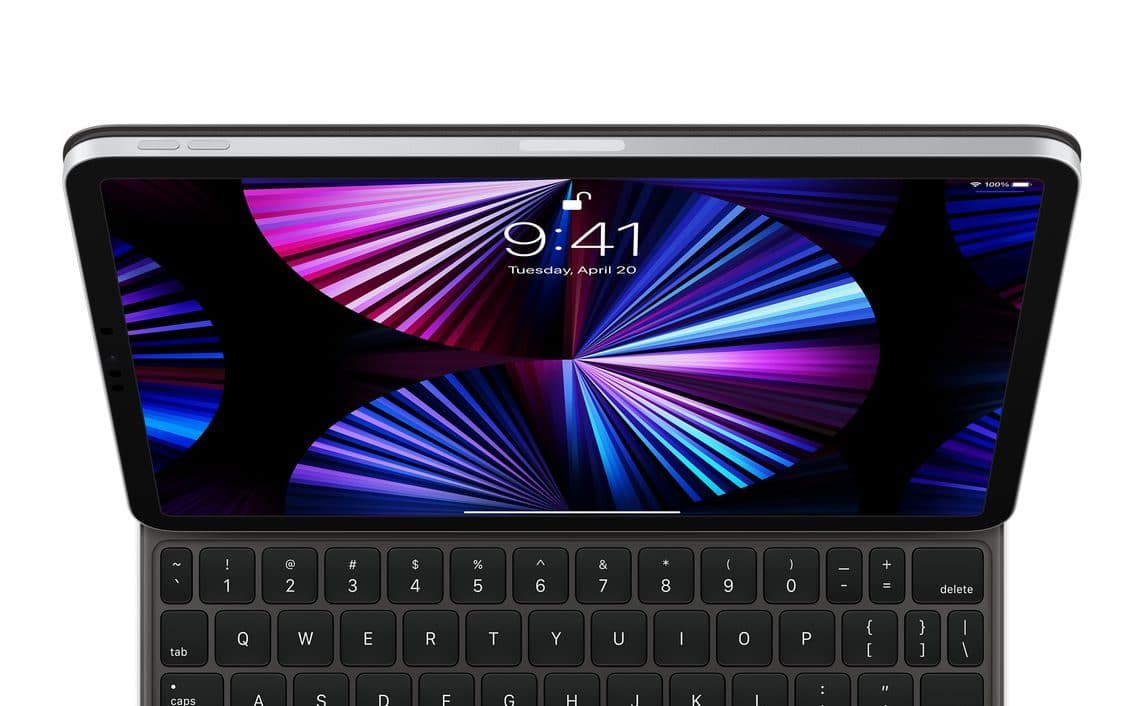 Apple iPad Pro com o Magic Keyboard
