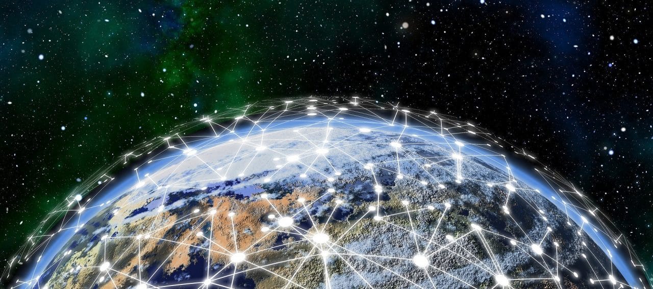 ilustração de conexões 5G no Brasil e no mundo