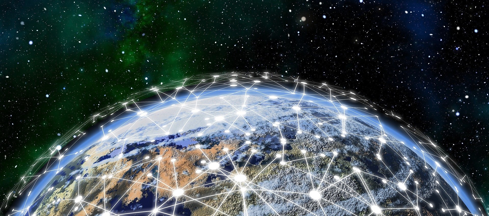 ilustração de conexões 5G no Brasil e no mundo