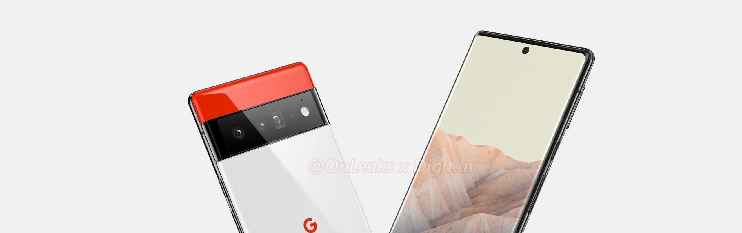 Visual vazado do Google Pixel 6 Pro