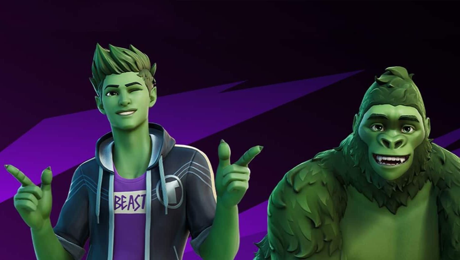 Skins e itens de Mutano no Fortnite