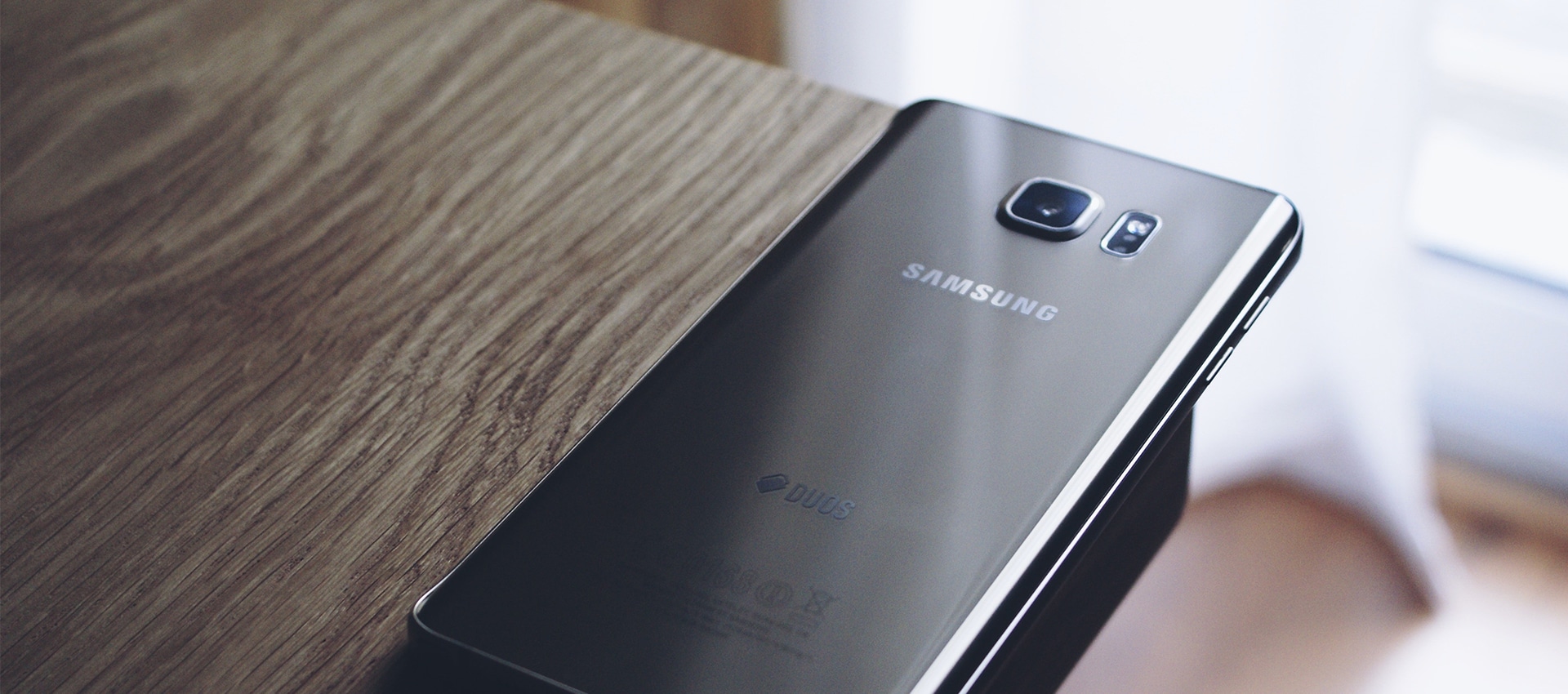 Smartphone da empresa de tecnologia Samsung