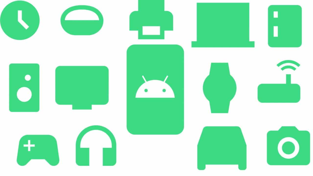 Imagem ilustrativa mostra tudo o que o Android 12, que chegará ainda em maio em sua versão Beta 1 aos usuários do Realme GT, pode fazer