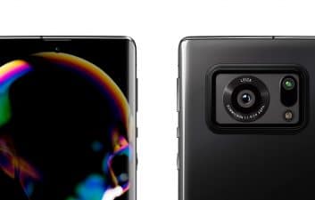 Sharp anuncia Aquos R6, 1º celular do mundo com câmera de uma polegada