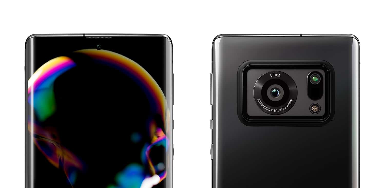 Imagem mostra em destaque a câmera de uma polegada do Sharp AQUOS R6, lançado no Japão