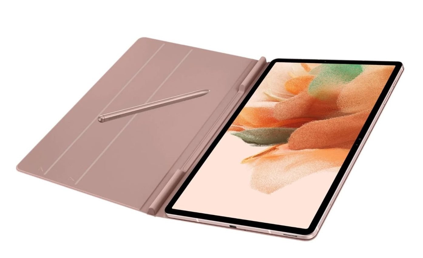 Renderização do Galaxy Tab S7 Lite rosa