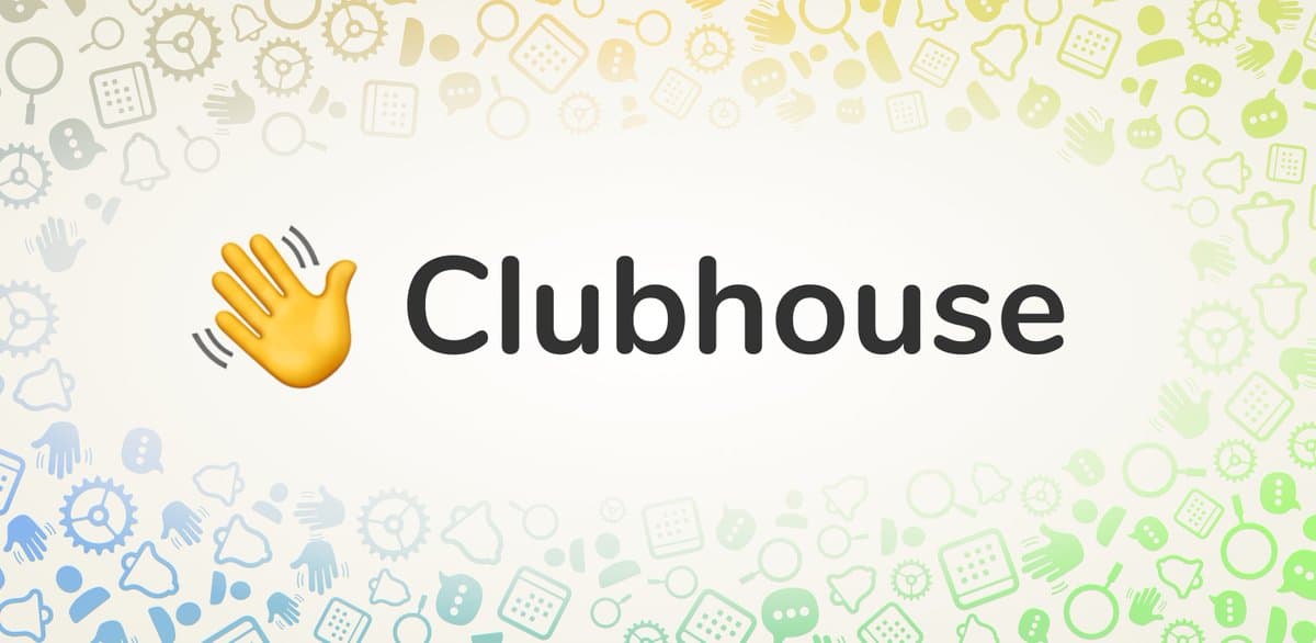 Marca do Clubhouse, que foi lançado para Android