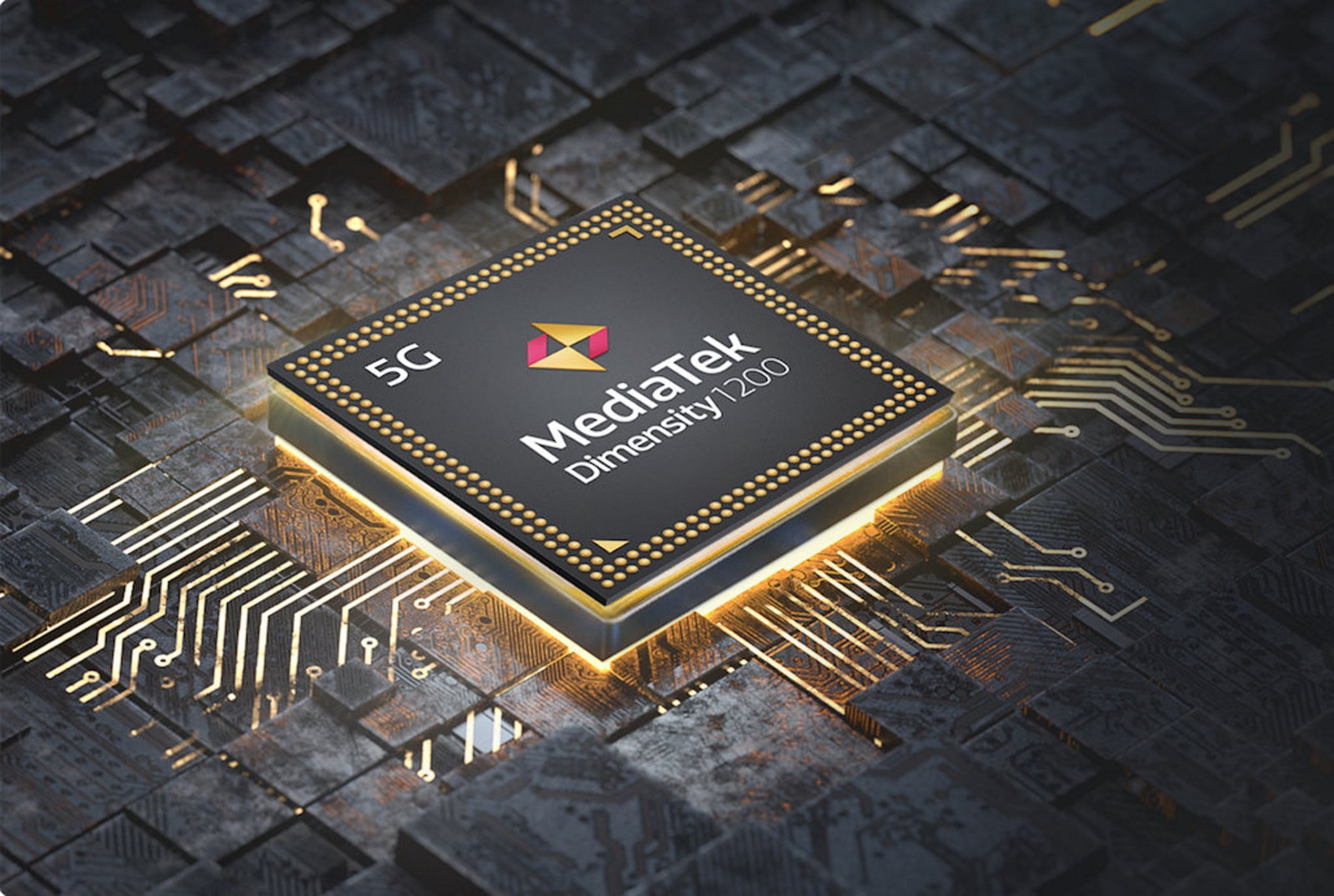 Imagem mostra processador Dimensity 1200, da MediaTek, que pode substituir os modelos da Qualcomm na nova série Nord da OnePlus