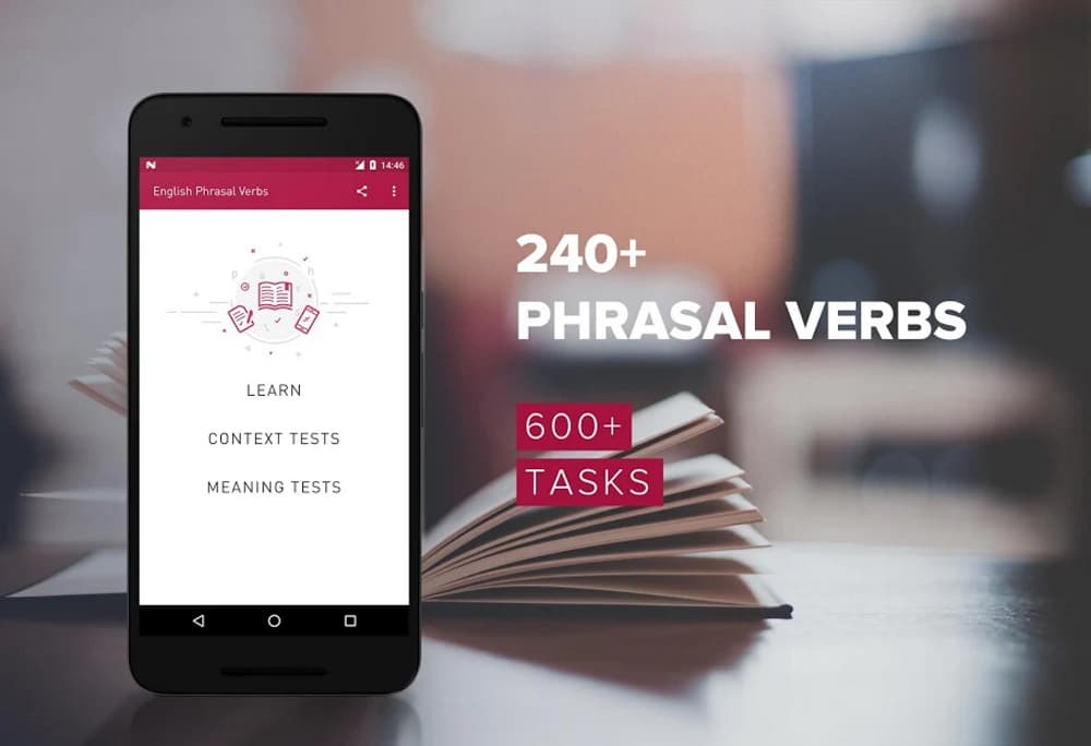 English Phrasal Verbs, aplicativo para estudar inglês