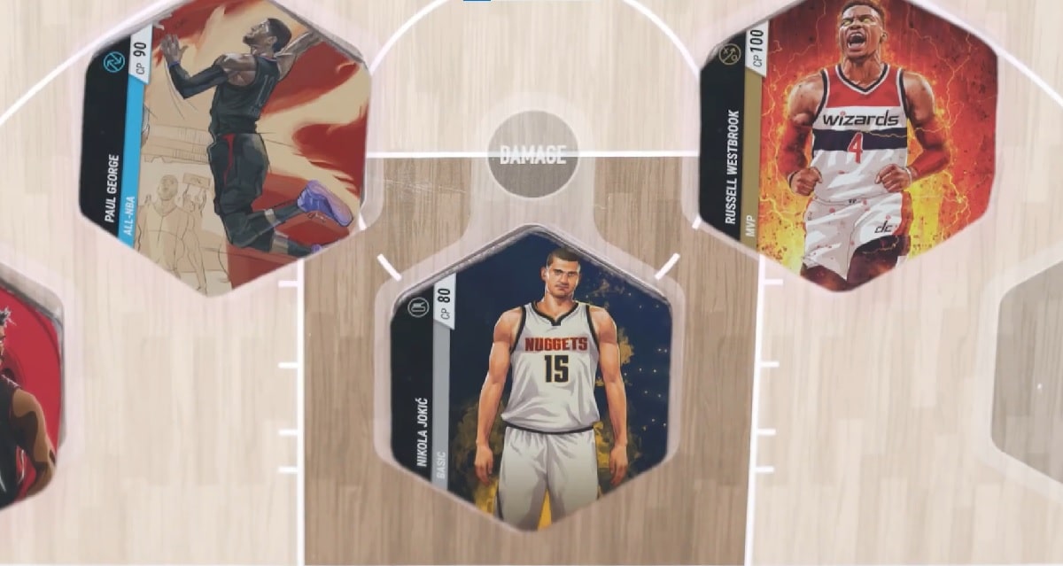 Tabuleiro do Flex NBA