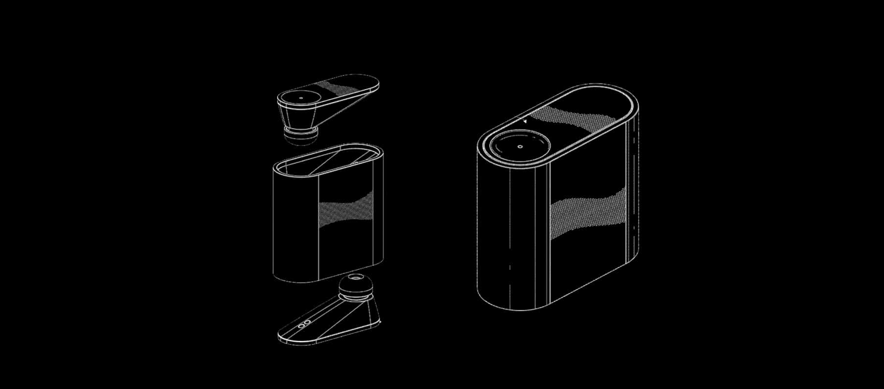 conceito carregamento wireless fone Sonos