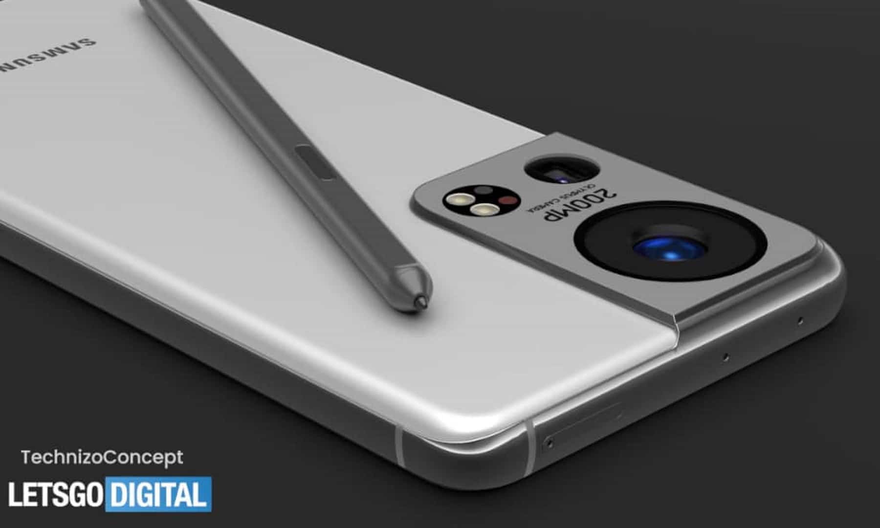 Imagem mostra renderização do futuro Galaxy S22, da Samsung