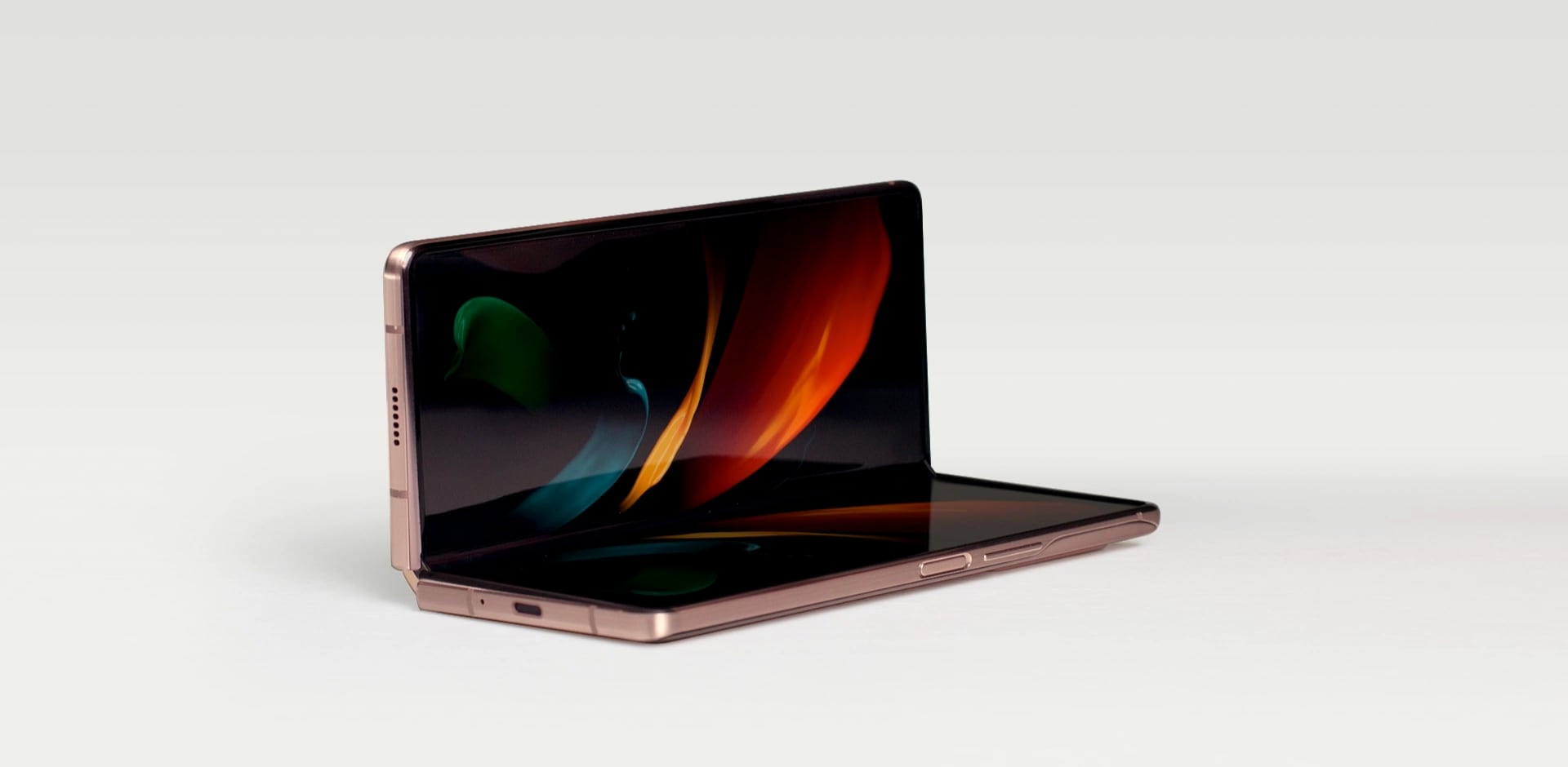 O smartphone dobrável da Samsung Galaxy Z Fold 2