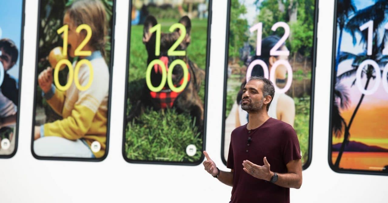 Sameer Samat do Google apresenta Android 12 no Google I/O