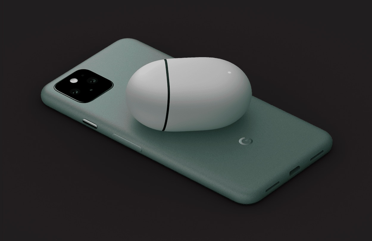 Google Pixel 5 e fones TWS