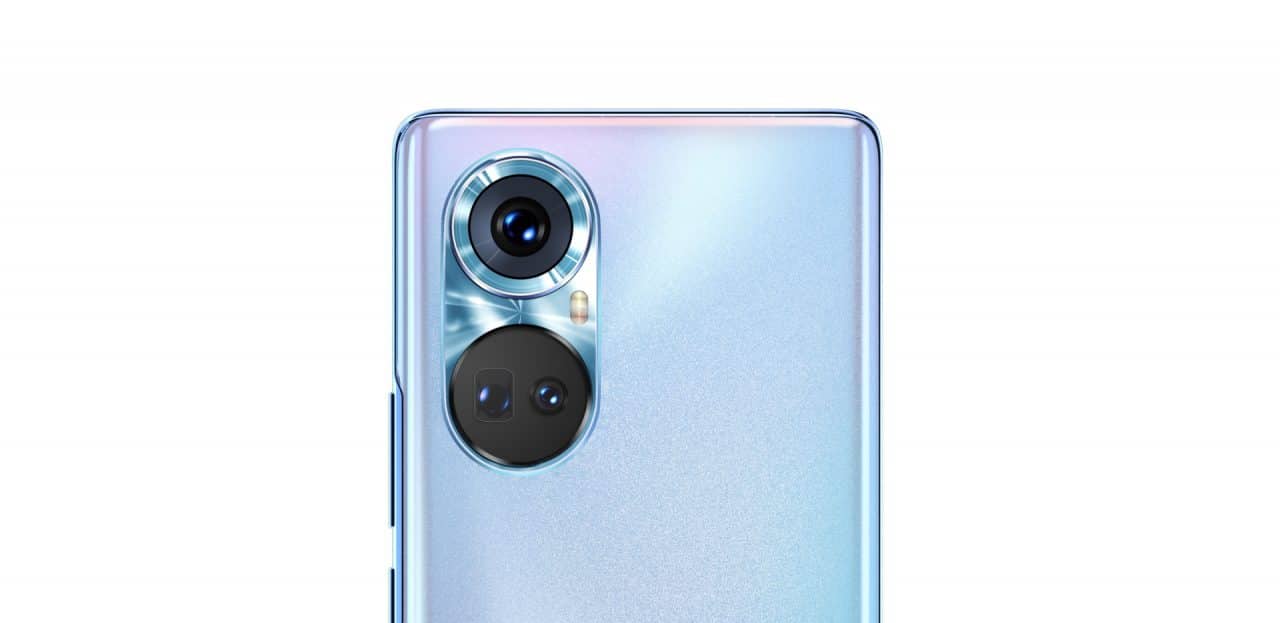 Imagem mostra detalhes das câmeras diferentonas do Honor 50, que deve chegar em junho