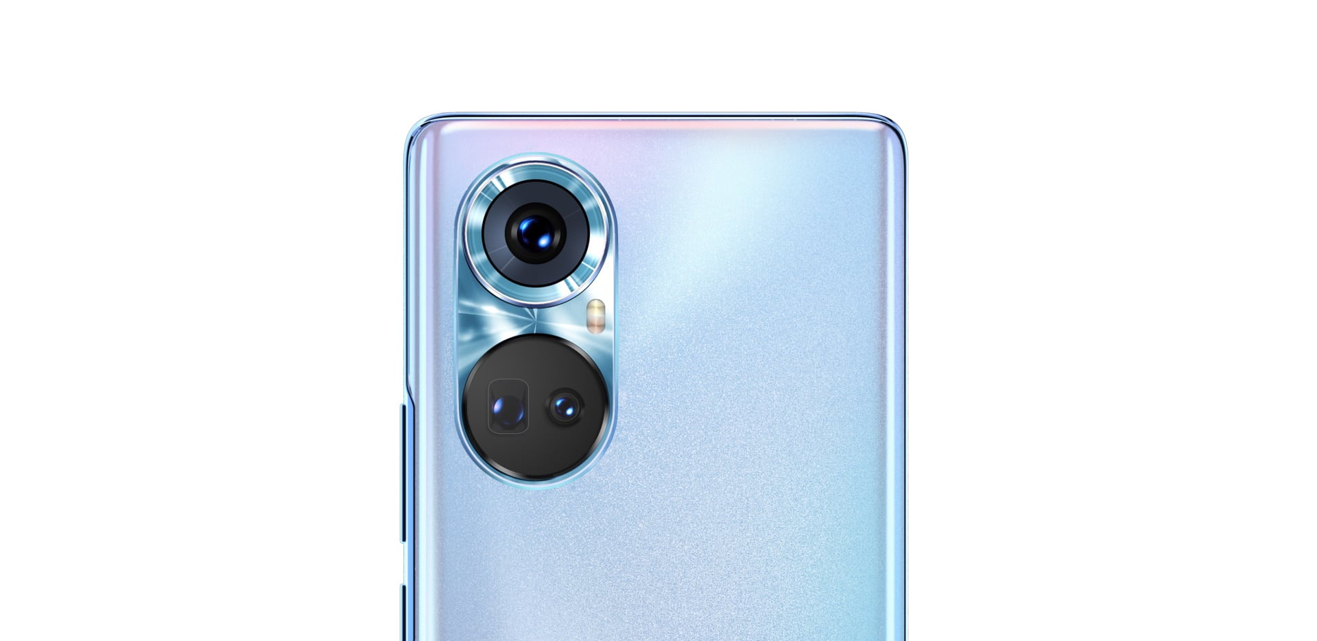 Imagem mostra detalhes das câmeras diferentonas do Honor 50, que deve chegar em junho