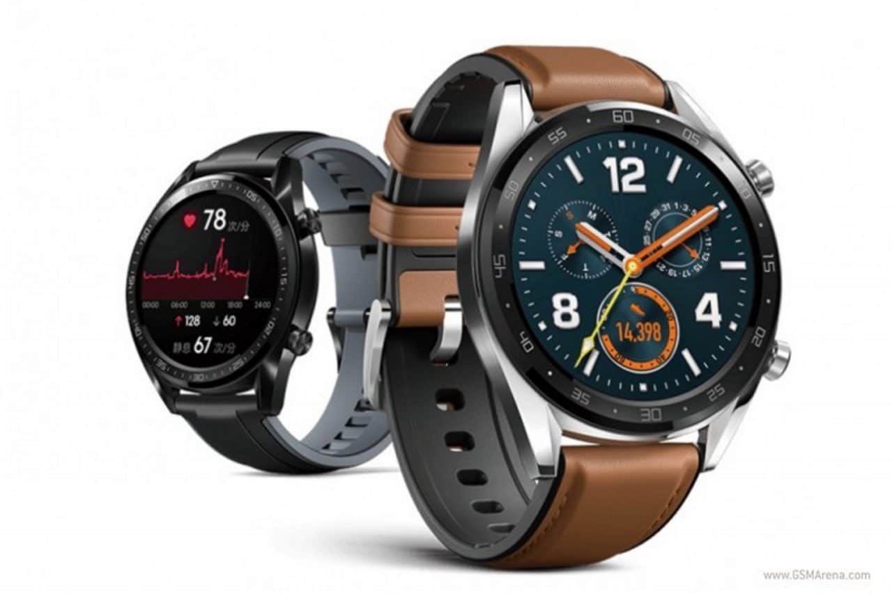 Imagem mostra visual dos relógios Huawei, que pode ser repetido no Watch 3, com HarmonyOS