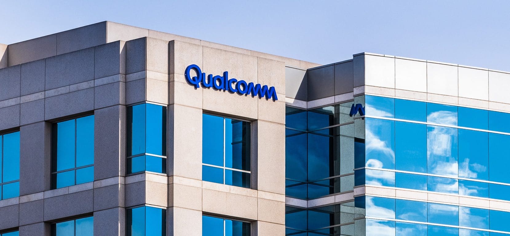 Imagem da fachada da Qualcomm, que não vai para a versão física da MWC