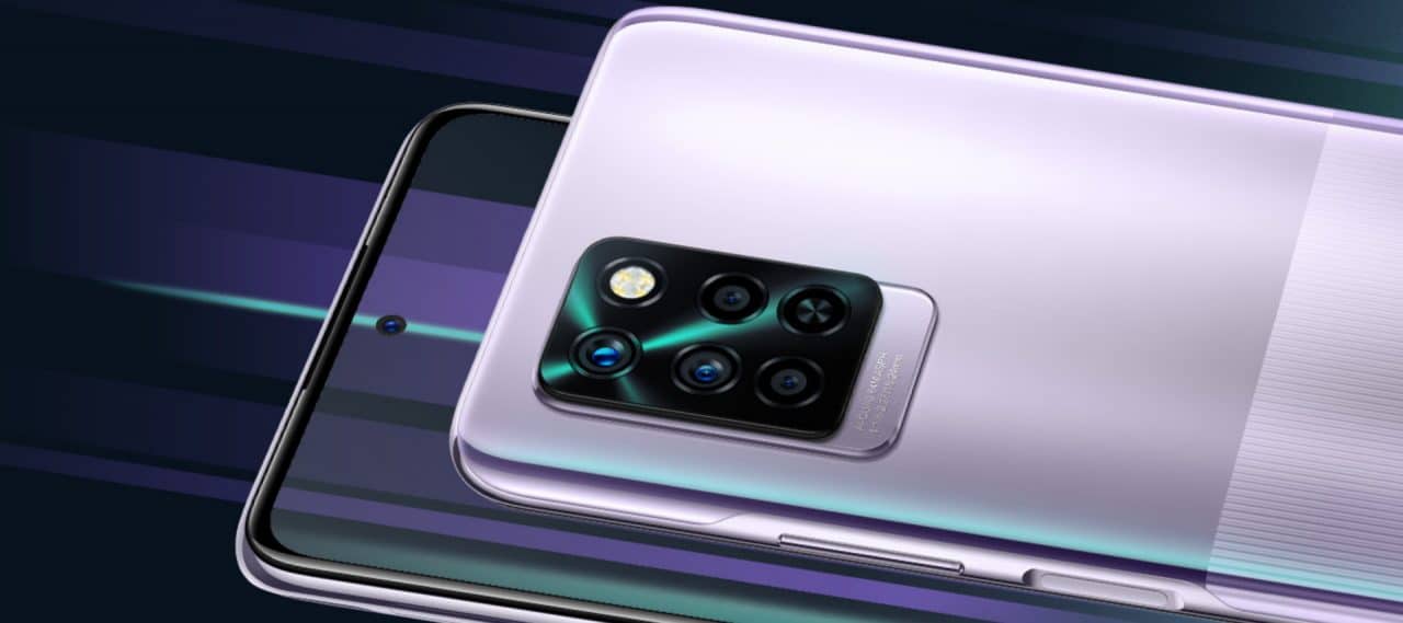 Imagem mostra o Infinix Note 10 Pro, lançado pela fabricante em três variantes distintas