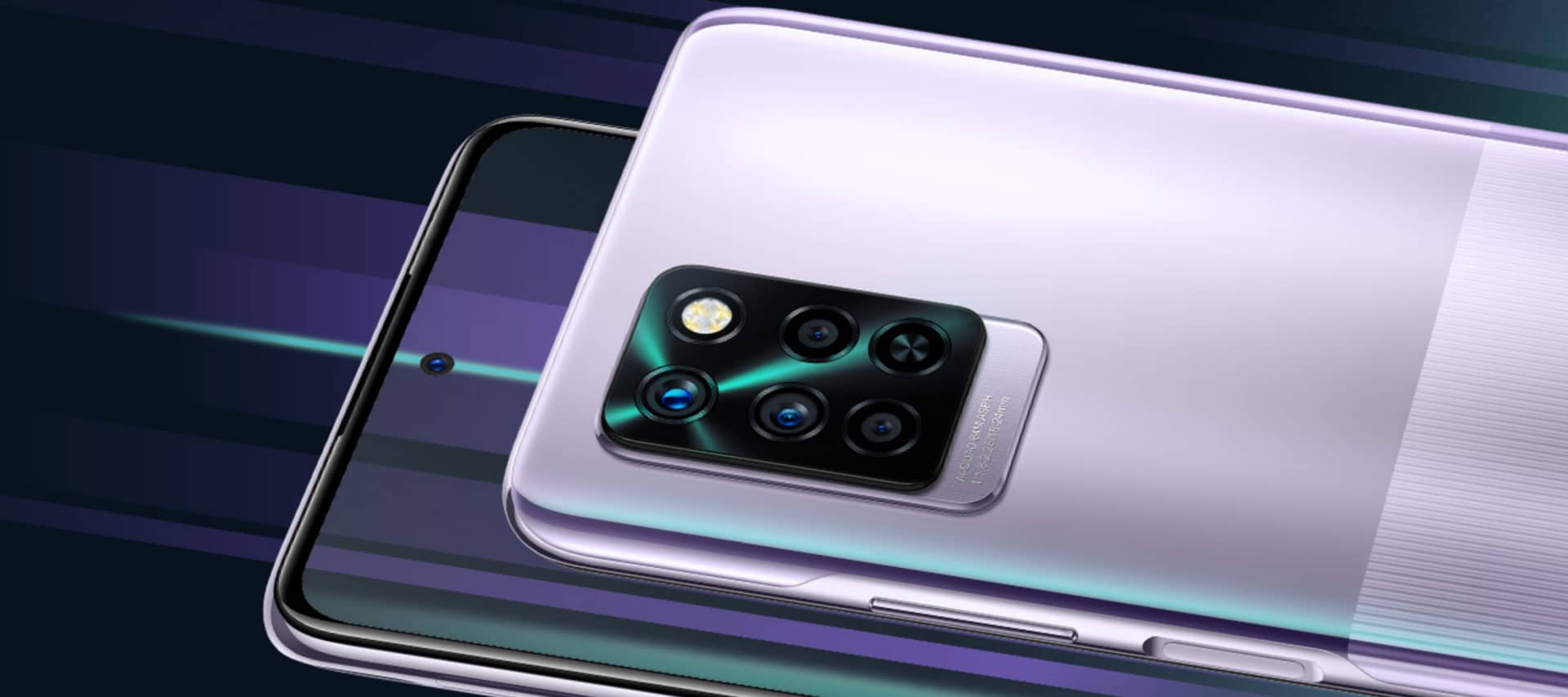 Imagem mostra o Infinix Note 10 Pro, lançado pela fabricante em três variantes distintas