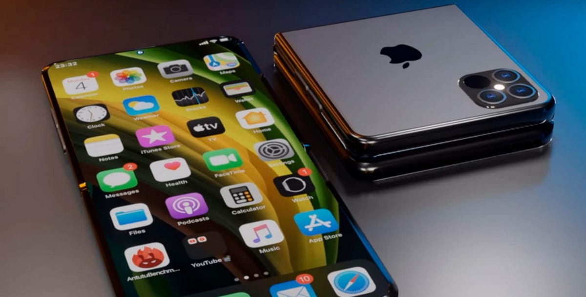 Imagem mostra iPhone dobrável. Quando sai o iPhone dobrável? Leaker diz que apenas em 2023