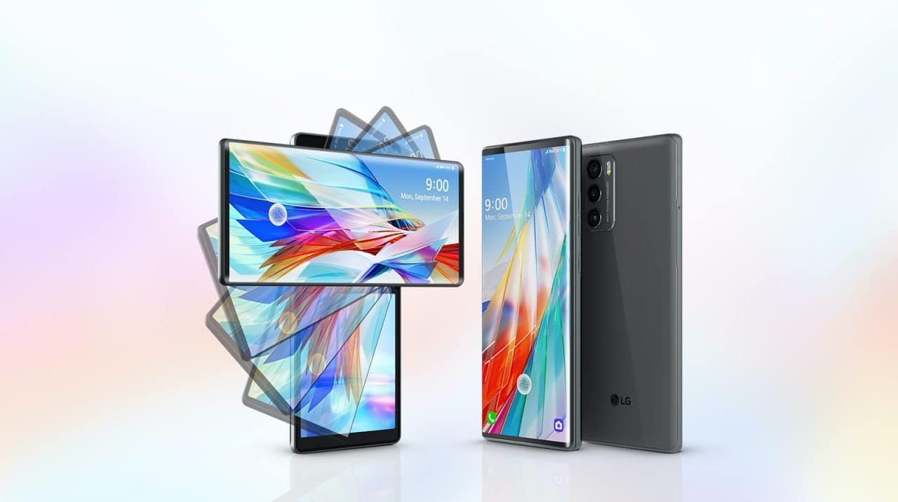 LG Wing, citado na matéria e um dos aparelhos da empresa com queda no valor de revenda